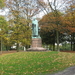 Petrus Canisius beeld staat in Nijmegen Hunerpark