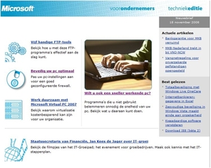 Microsoft voor ondernemers...toch ook voor u weetjes!