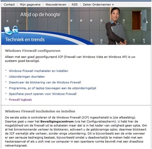 Windows Firewall configureren