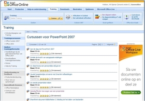 Cursusen voor PowerPoint 2007