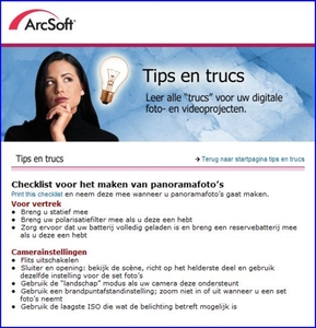 ArcSoft Tips en Trucs