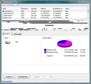 Defraggler...een goede Defragmenteerder