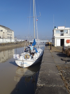 wachten in de sluis