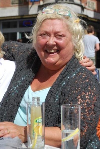 rijs die steeds lacht