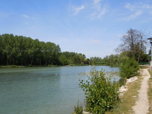 wandelen langs de Seine