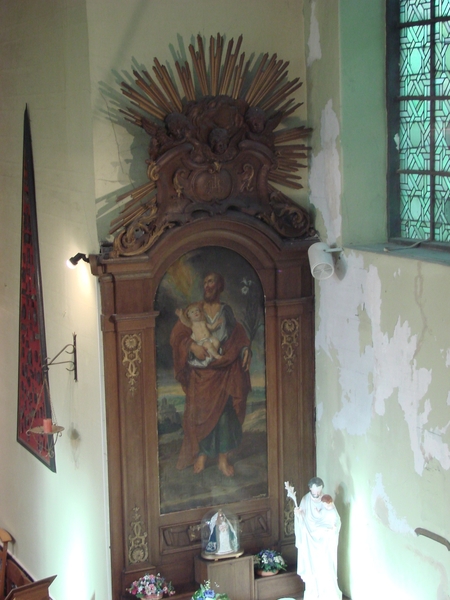 Schilderij rechtse kant