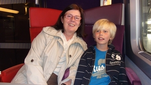 Op de TGV met Oma
