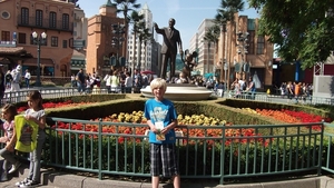 Op de foto met Walt