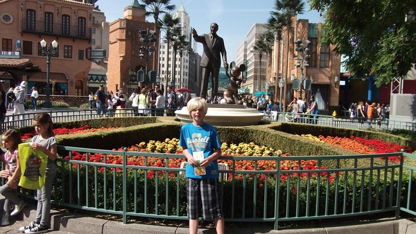 Op de foto met Walt