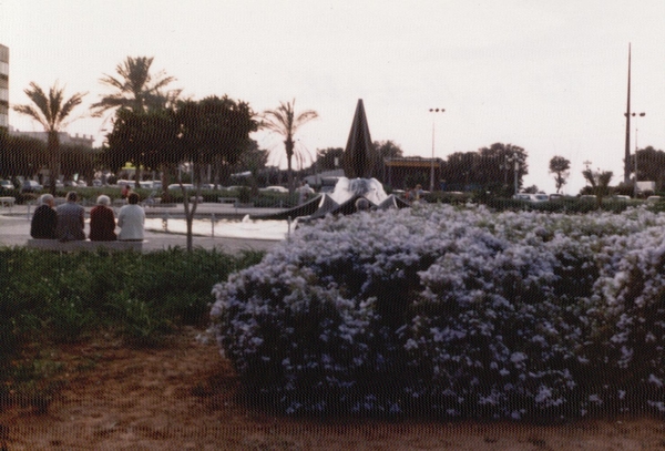 Het onafhankelijkheidsplein in Netanya