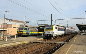 1878 als IC2312 naar FSN & 2133 als IR4113 naar FLV KORTRIJK 2014