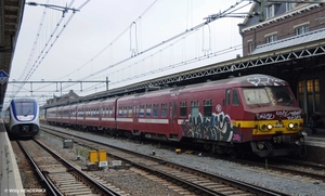 816 als L2581 & NS 2466 ROOSENDAAL 20140721