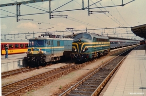 1505 als EC82 'ETOILE DU NORD' & 204004 ROOSENDAAL  19960601