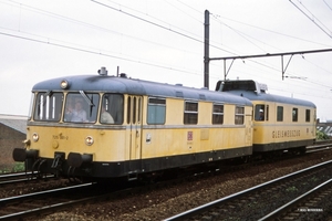 725001-2 bijwagen & 726001-1 'SCHIENENPRÜFZUG' als Z90548 FNDM 1