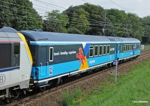 RAILPROMO 61 84 8870022-9 & 8870021-1 VLIEGVELD DEURNE 20150820 (