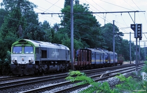 CAPTRAIN 6603 & NMBS 220902 KAPELLEN 20170714 12u45