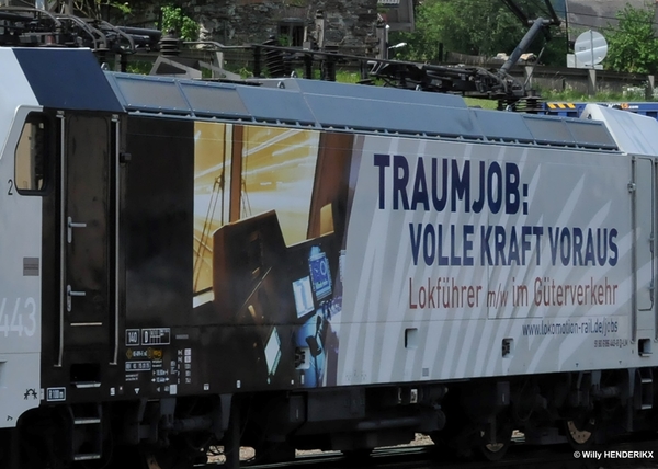 LOKOMOTION 186443 'TRAUMJOB- VOLLE KRAFT VORAUS' SCHWARZACH-ST-VE