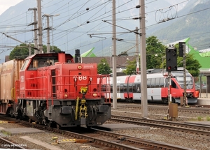 BB 2070072 met contaiertrein & 4024099-6 JENBACH 20170623