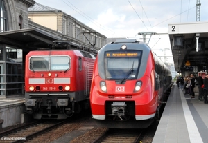 DB_442744 & 143119-6 NÜRNBERG Hbf. 20170617  20u12 (1)