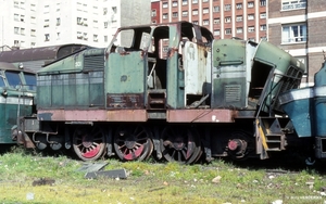 BREEDSPORIG MATERIEEL D 501 'HENSCHEL' GIJON 19840417