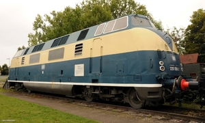 DIESELLOC 'DB V220 - 220058-2' SPEYER Museum 20160820 (1)