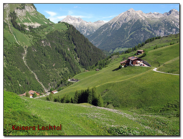 Oostenrijk Tirol Lechtal