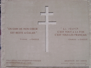 0905 239 Charles de Gaulle huwde met een 'Calaise'