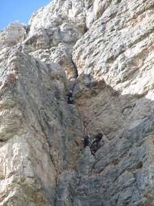 20110706 060 AV1-5TorriHut - klimmen in CinqueTorri