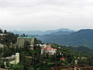 MODERNE GEBOUWEN IN SHIMLA