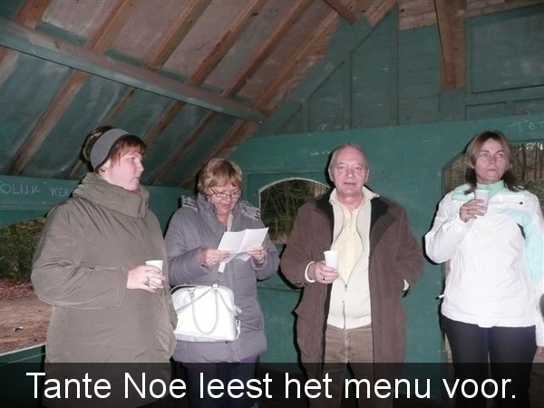 20081224 16u36 Kasterlee kerstavond - champagnewandeling - Tante