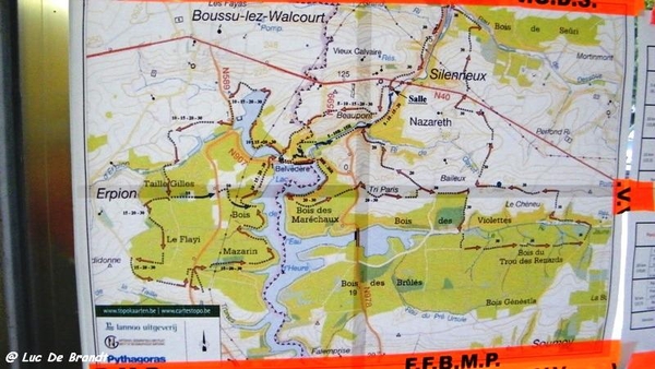 marche FFBMP wandeling Silenrieux