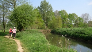 23 04 2010 Voorbereiding Dijle wand Oude Bemde ,Meerdalwoud 015