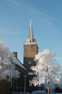 winter 2007 Hervormde Kerk in Valkenburg
