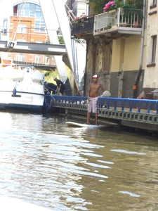 een surfer op de leie ?????