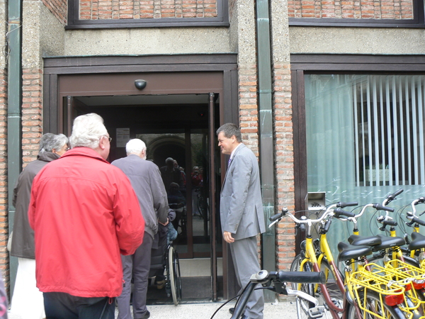 Bezoek aan het stadhuis...