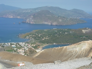 Lipari vue de Vulcano