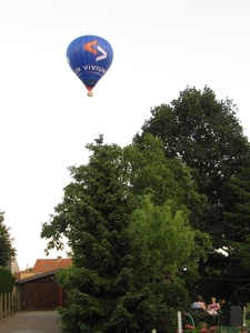 Balloon over park Martin