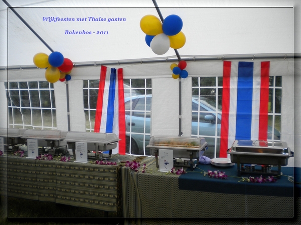 Thais wijkfeest Bakenbos