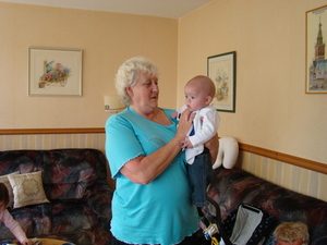 Oma met Joris