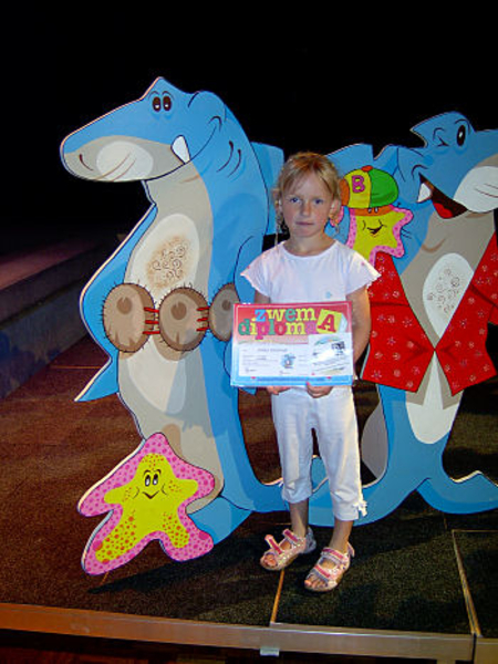 5 jaar,en heeft haar A Diploma.