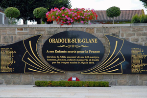 Memorial in Oradour-sur-Glne (1)