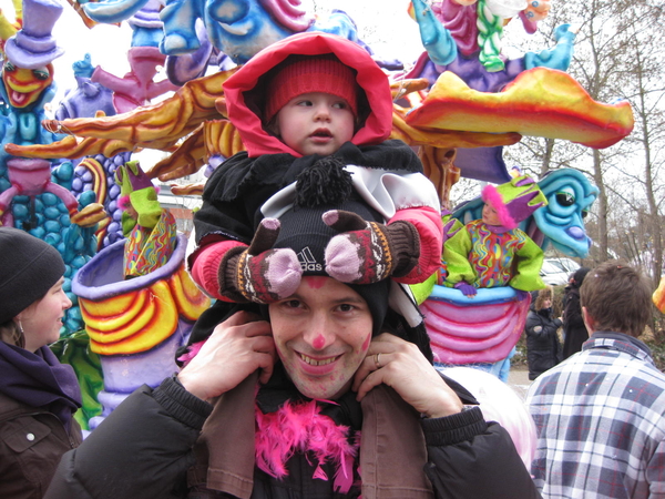 38) Jana & papa op 14 maart