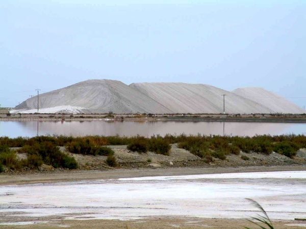 Zeezoutfabriek in de Camargue