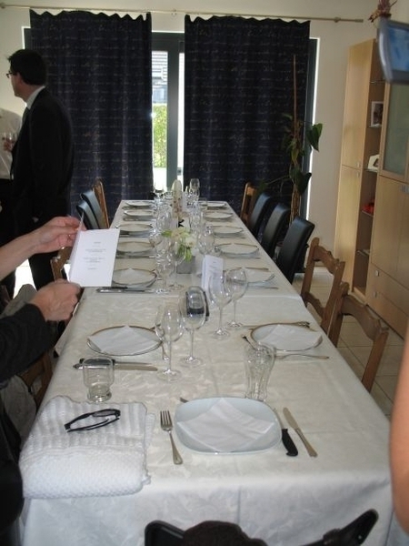 01) Doopselfeest - feesttafel