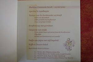 36) Binnenkant menu