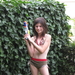 46) Sarah met waterpistool (2) op 20 aug.