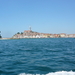 Zicht vanaf de boot op Rovinj,6-2011