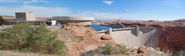 panorama Glen Canyon Dam