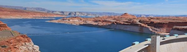 panorama Glen Canyon Dam