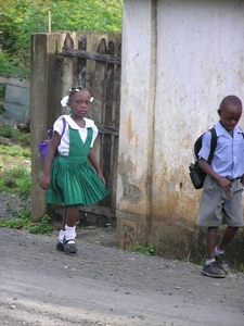 naar school in uniform